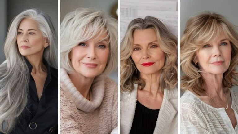 20 Beautiful Hair Styles After 60 That Celebrate Every Strand