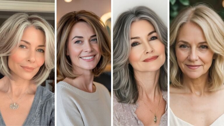 20 Beautiful Haircuts for Thin Fine Hair Shoulder Length Over 50