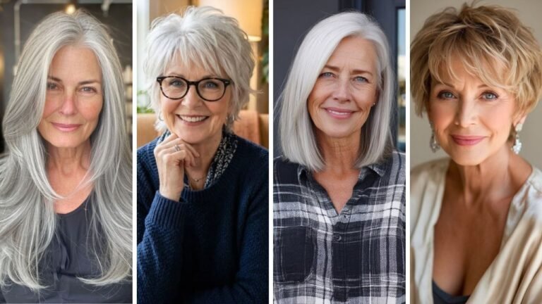 20 Beautiful Hairstyles for Women Over 60 That Celebrate Every Strand