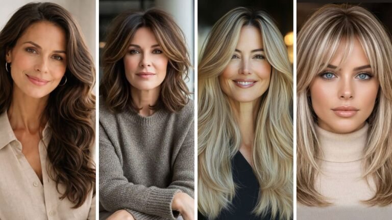 20 Beautiful Long Hairstyles for Women Over 40 That Embrace Every Strand