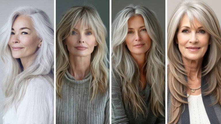 20 Beautiful Long Hairstyles for Women Over 50 That Prove Length Has No Age Limit