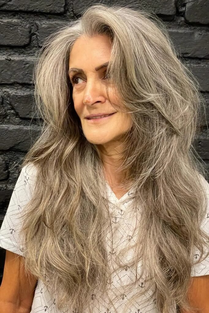 Long Salt-and-Pepper Layers with Side-Swept Volume