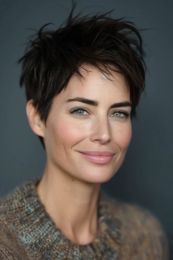 Messy Textured Pixie with Choppy Layers