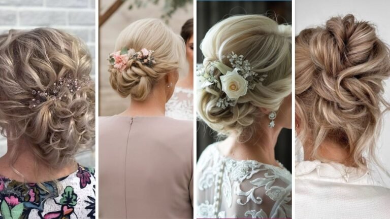 20 Elegant Mother of the Bride Updo Hairstyles for Your Special Day