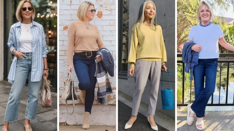 20 Chic & Comfortable Over 60 Outfits for Every Occasion