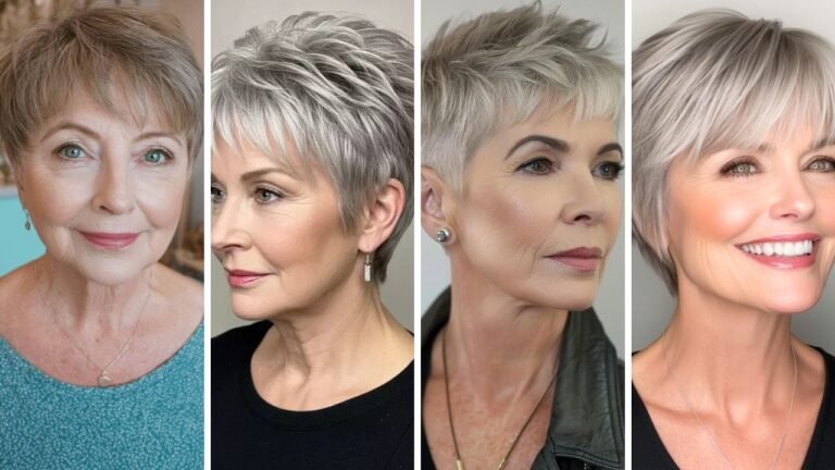 20 Beautiful Pixie Cuts for Thin Hair Over 60 That Add Volume and Style