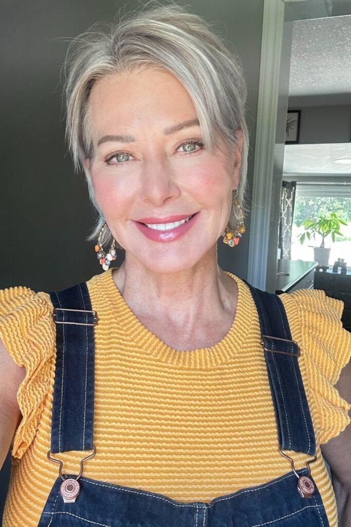 Polished Pixie Bob with Soft Face-Framing Fringe