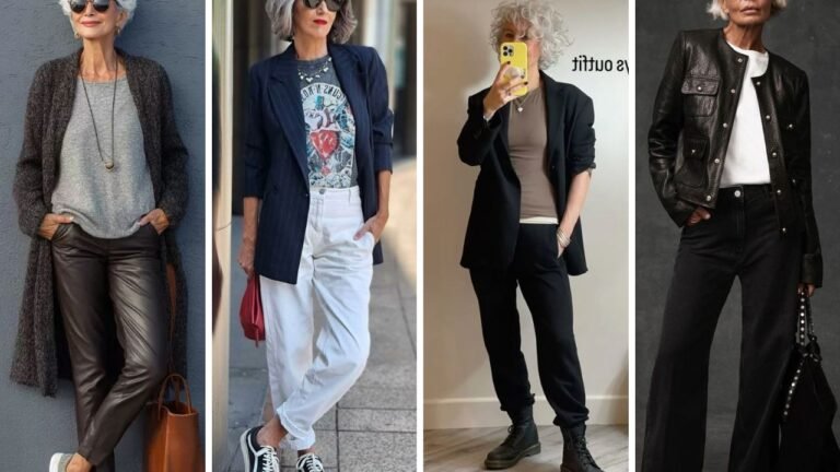 20 Edgy Rock Chick Style Over 50 Outfit Ideas for Women