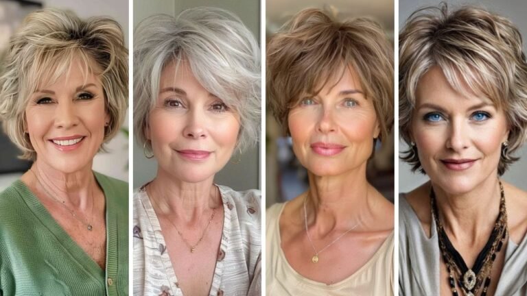 20 Gorgeous Short Shag Haircuts for Women Over 70 That Bring Life & Texture
