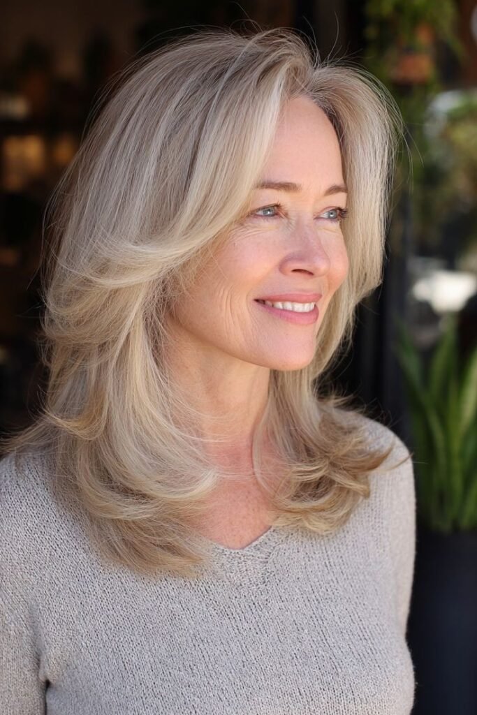 Soft Layered Blowout with Outward Flipped Ends