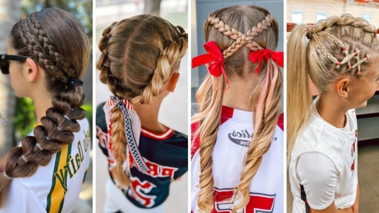 20 Softball Game Day Hair Ideas That Stay Perfect From First Pitch to Final Out