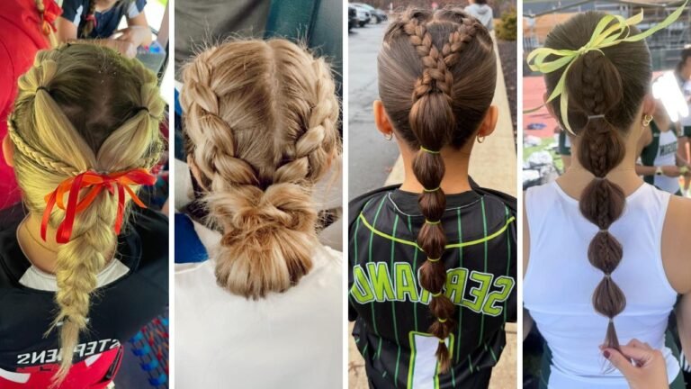 20 Softball Hair Inspo Ideas That Keep You Cute & Confident on the Field