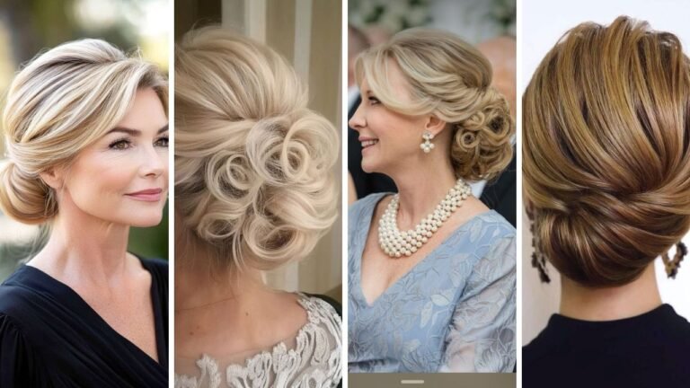 20 Elegant Up Do Hairstyles for Women Over 50 That Defy Age