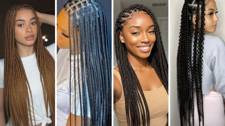 20 Gorgeous Ways to Style Knotless Braids for Every Occasion