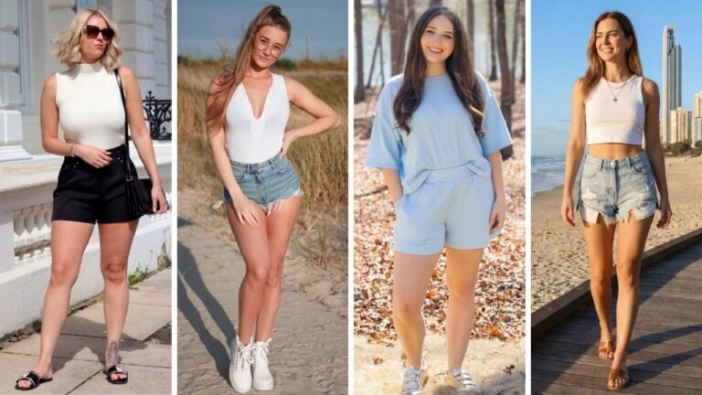 20 Stylish What to Wear with Shorts Outfit Ideas for Women