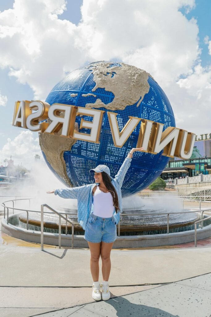 White Tank Top + Blue Patterned Button-Down Shirt + Denim Shorts + White Sneakers + Blue Baseball Cap