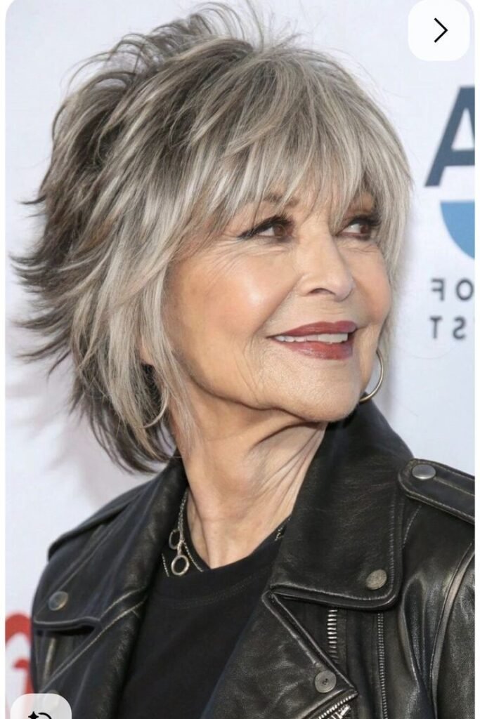 Wispy Shag with Choppy Layers and Piecey Fringe