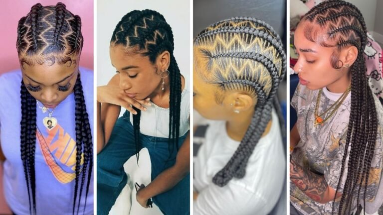 20 Stunning Zig Zag Braids That Add Edge to Your Protective Style