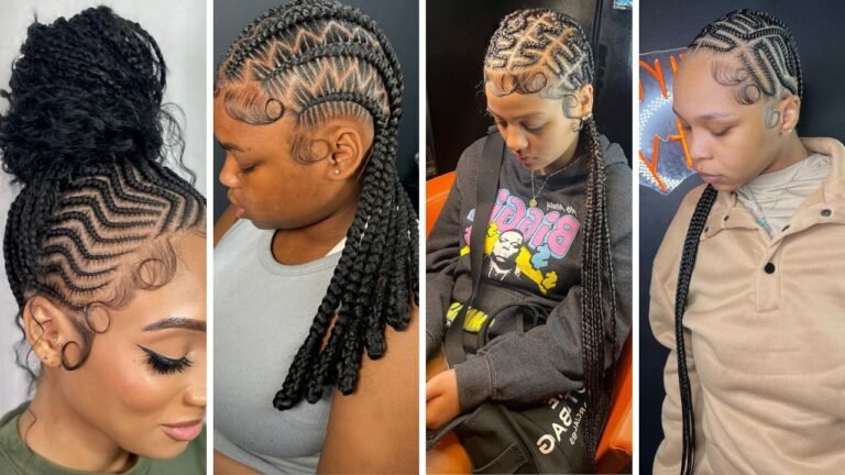 20 Stunning Zigzag Stitch Braids That Turn Your Scalp into Geometric Art