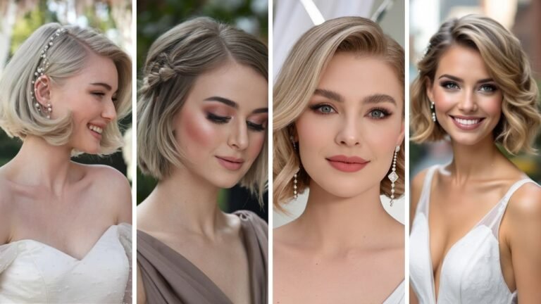 20 Gorgeous Bridesmaid Hairstyles for Short Hair You Will Love