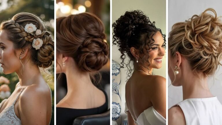 20 Beautiful Bridesmaid Hairstyles for Thick Hair Updo That Actually Stay Put