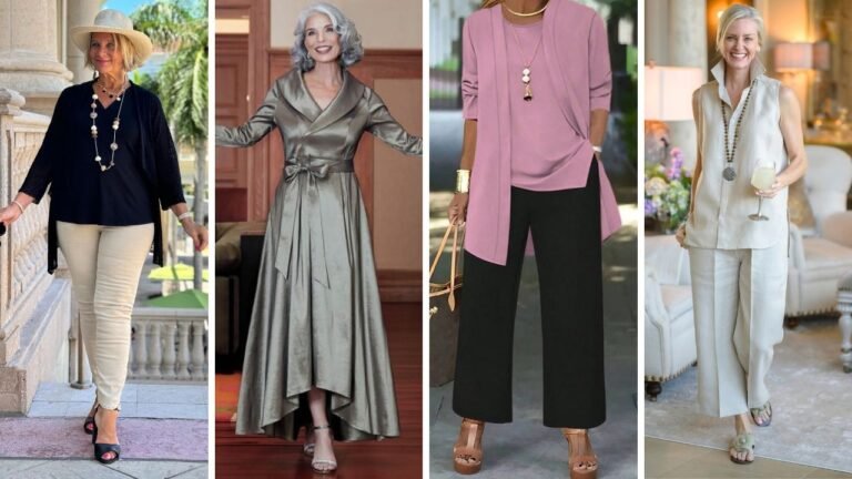 20 Beautiful Capsule Wardrobe for Older Woman Outfits That Are Chic and Comfortable