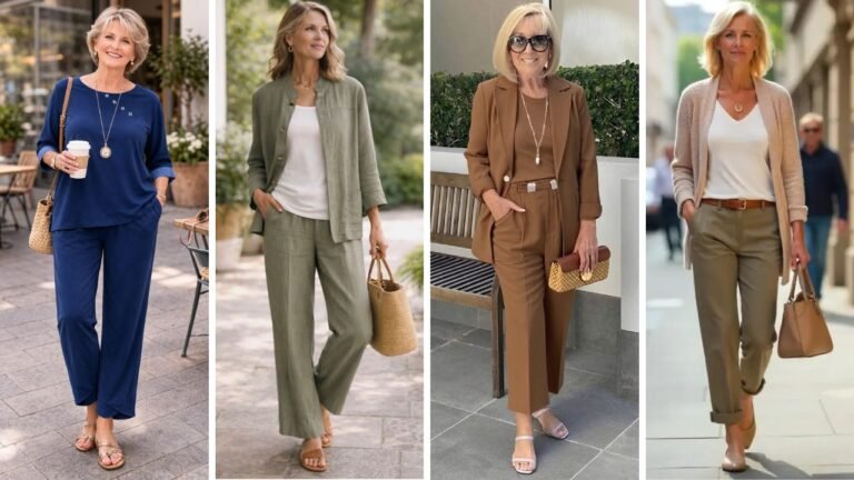 20 Capsule Wardrobe for Women Over 50 Outfits That Are Chic and Simple