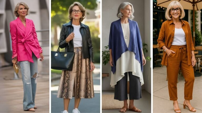 20 Capsule Wardrobe for Women Over 60 Outfits That Are Elegant and Comfortable