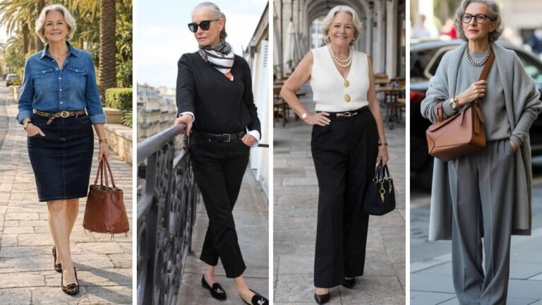 20 Capsule Wardrobe for Women Over 70 Outfits That Are Elegant and Easy