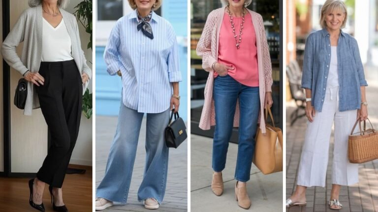 20 Casual Outfit Ideas Over 60: Comfortable & Chic Looks