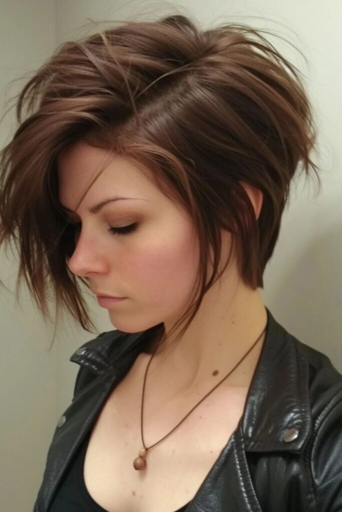 72. Choppy Layered Pixie Bob