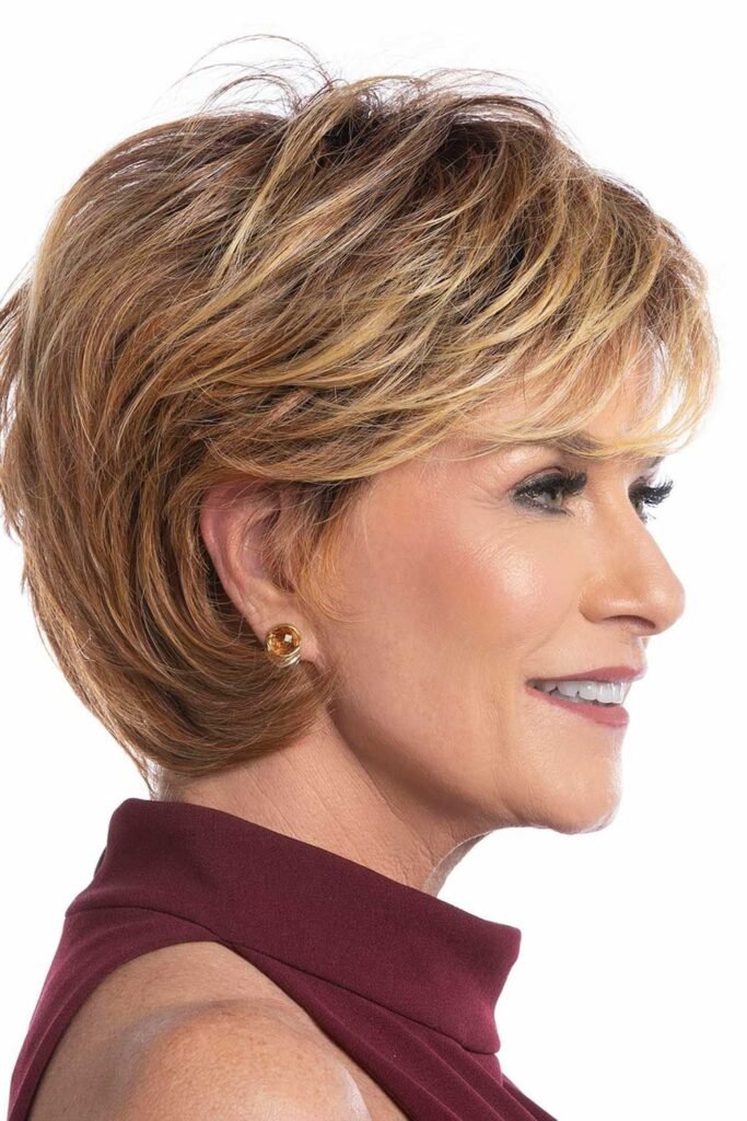 Classic Tapered Bob with Soft Feathered Layers
