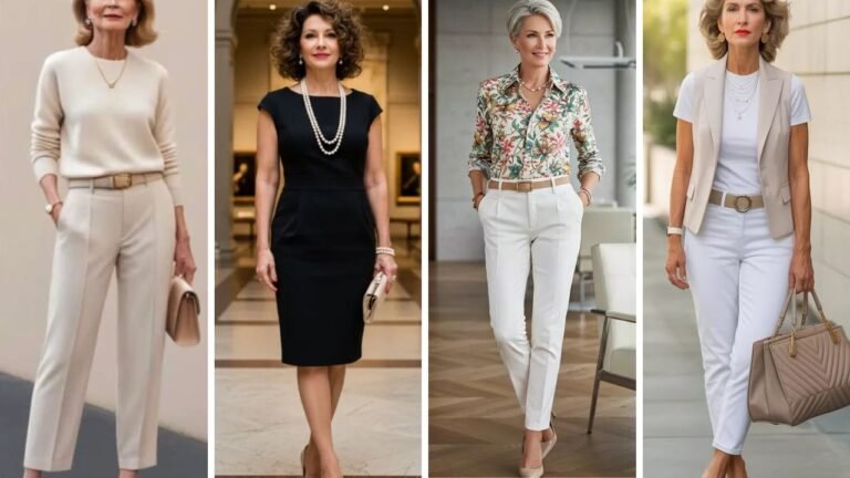 20 Classy Outfits for Women Over 50 That Are Elegant and Timeless