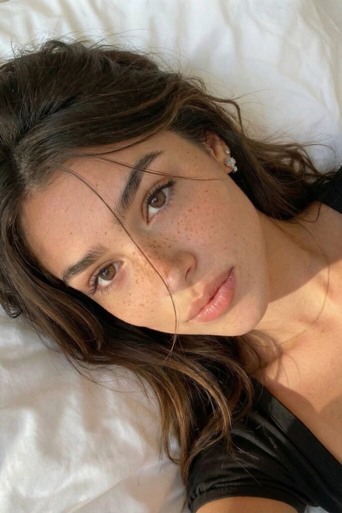 Effortless Beachy Waves with Wispy Bangs