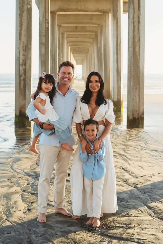 Elegant Neutral Resort Wear + White Collared Shirt + Flowy Maxi Dress