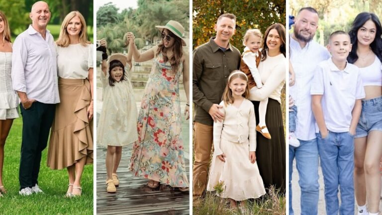 20 Family Pictures Outfits That Look Cohesive and Beautiful