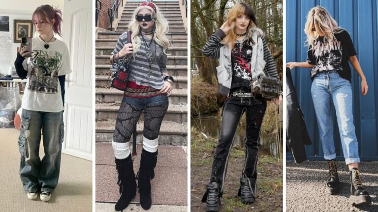 20 Grunge Fashion Style Outfits That Define 90s Attitude