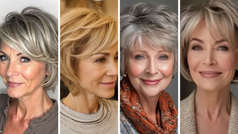 20 Beautiful Hair Styles for Older Women with Fine Thin Hair That Create Fullness and Confidence