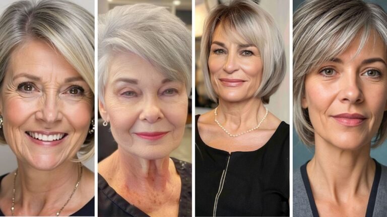 20 Beautiful Haircut for Older Women with Thin Fine Hair That Create Fullness and Confidence