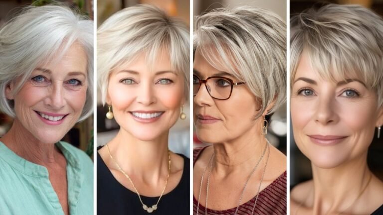 20 Beautiful Haircuts for Fine Thin Hair Over 60 That Create Fullness and Style