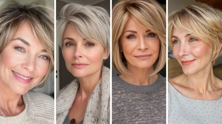 20 Beautiful Haircuts for Thin Fine Hair Over 50 That Create Volume and Fullness