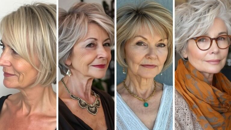 20 Beautiful Hairstyles for Thin Fine Hair Over 70 That Create Fullness and Confidence