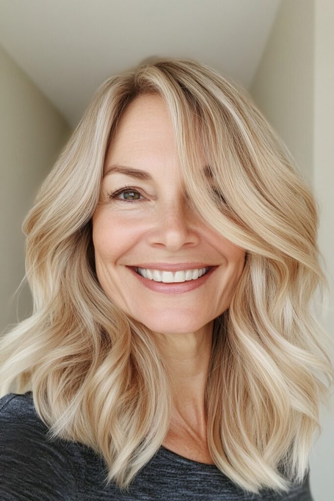 Long Layered Waves with Deep Side Part