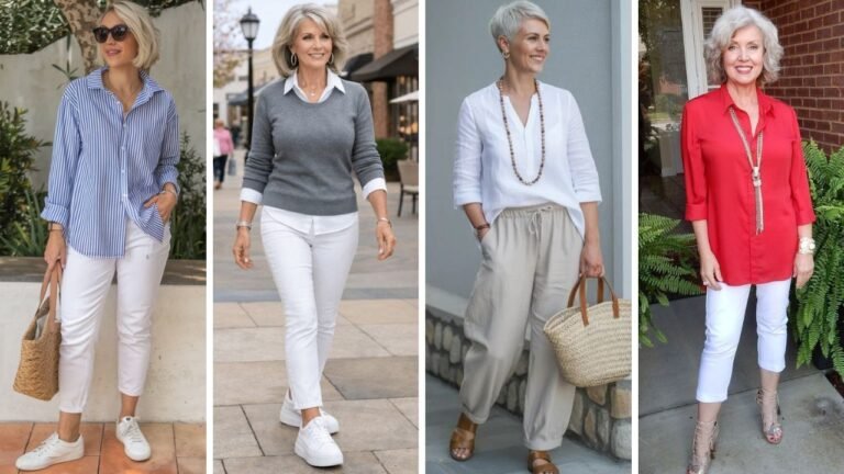 20 Over 60 Outfit Ideas: Stylish & Comfortable Looks