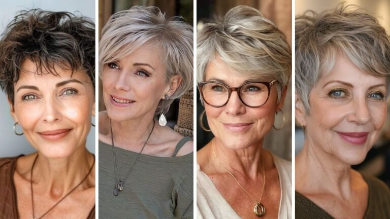 20 Beautiful Pixie Cut for Thick Hair Over 50 That Tame Bulk and Add Style