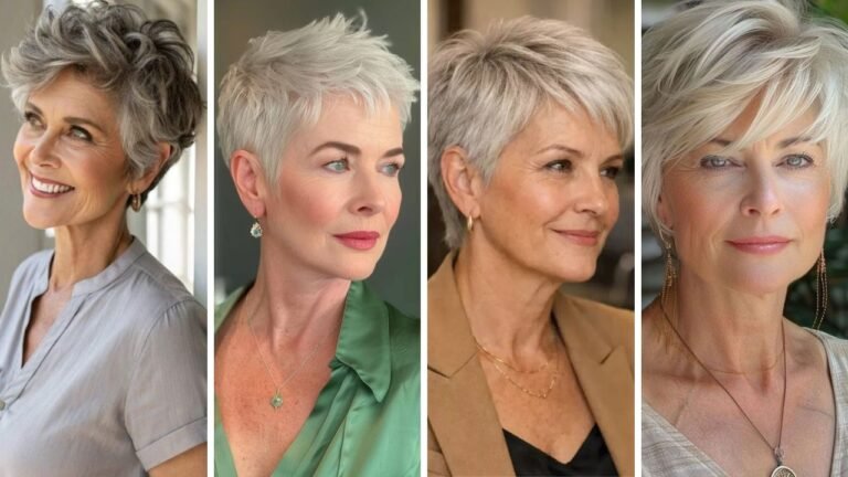 20 Beautiful Pixie Cut for Thick Hair Over 60 That Tame Bulk and Add Elegance