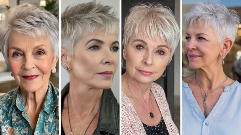 20 Beautiful Pixie Cut for Thin Hair Over 60 That Create Fullness and Confidence