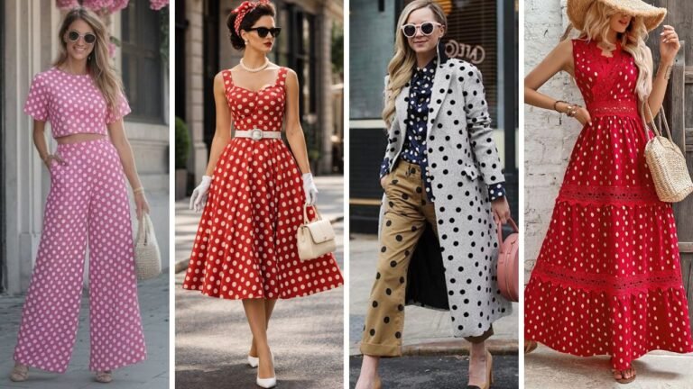 20 Polka Dot Outfit Ideas That Are Timeless and Trendy