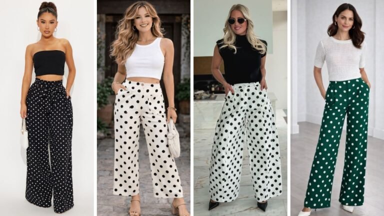 20 Polka Dot Pants Outfits That Are Stylish and Versatile