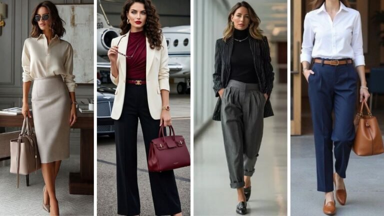 20 Professional Outfits for Women Over 40 That Mean Business